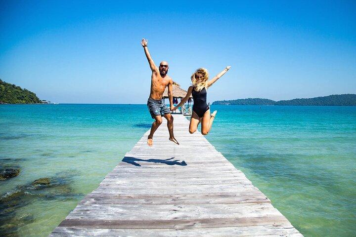 Phnom Penh til Koh Rong/Koh Rong Sanloem med bil eller minivan og båd