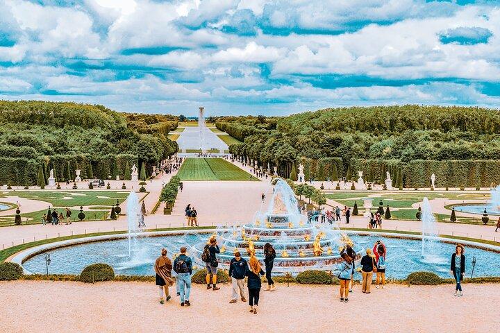 Versailles Golf Warenkorb Führung und romantisches Boot mit Champagner
