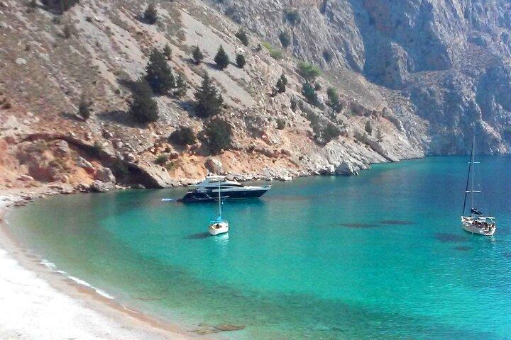 Passeio de barco privado em Rodes