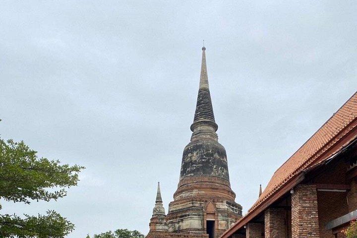 アユタヤ夕日寺院群バンコク発リバーボートの旅
