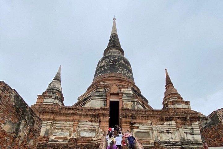 アユタヤ夕日寺院群バンコク発リバーボートの旅
