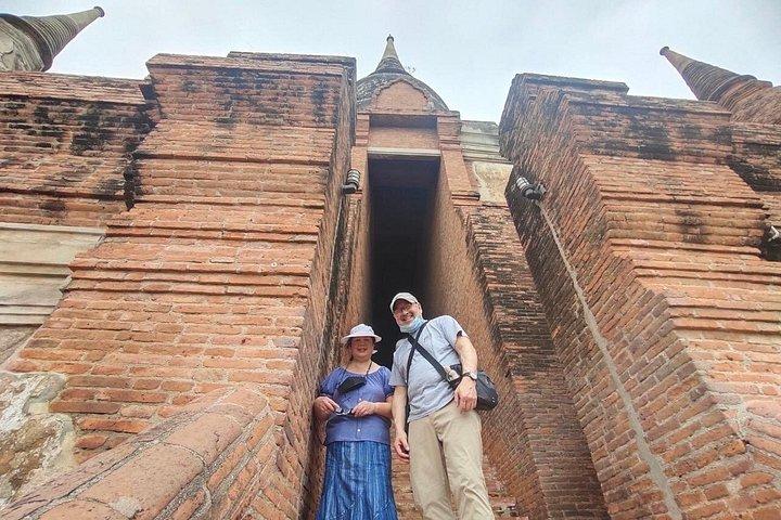 アユタヤ夕日寺院群バンコク発リバーボートの旅