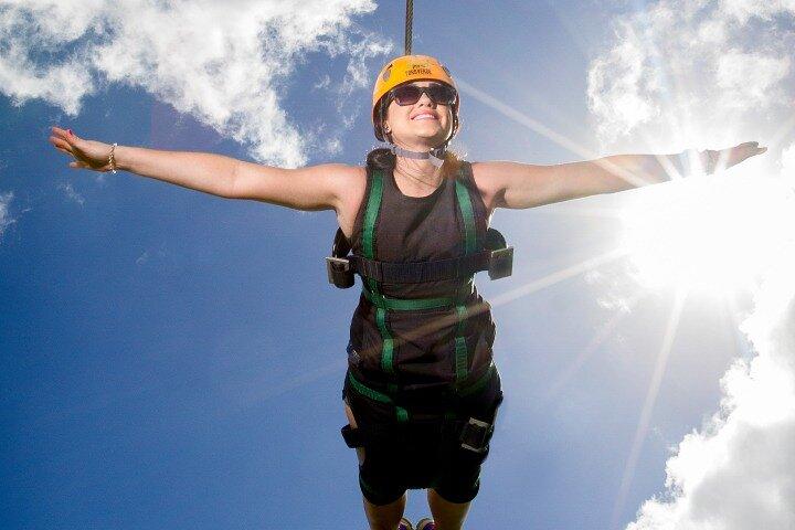 The Beast Zipline im Toroverde Adventure Park in Puerto Rico