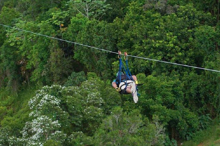 The Beast Zipline im Toroverde Adventure Park in Puerto Rico