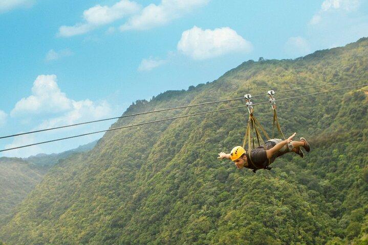 The Beast Zipline im Toroverde Adventure Park in Puerto Rico