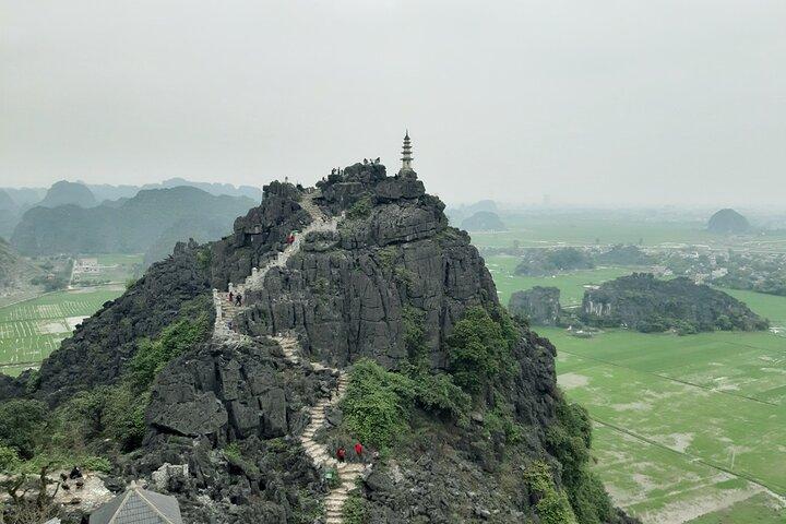 Ninh Binh lyxdagstur till Mua Cave, Tam Coc, Bich Dong, Båt och cykel
