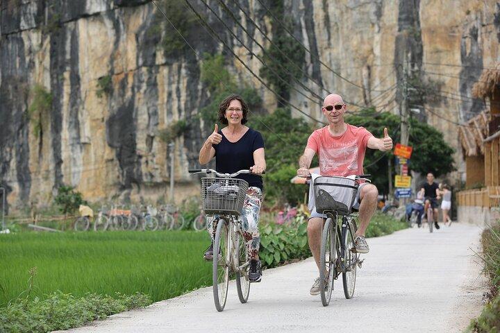 Ninh Binh lyxdagstur till Mua Cave, Tam Coc, Bich Dong, Båt och cykel