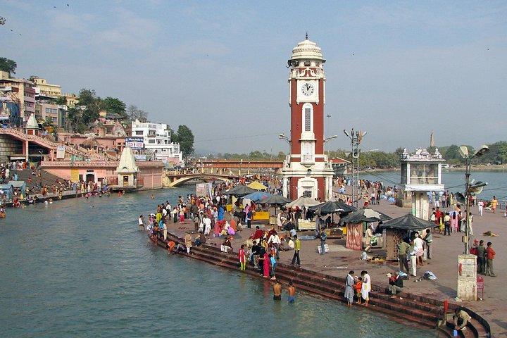 From Delhi: Private 2-Day Trip to Haridwar and Rishikesh