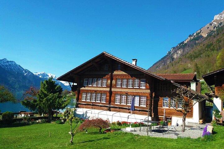 チューリッヒからインターラーケンへの絶景スカイガラスルーフトップバスの旅