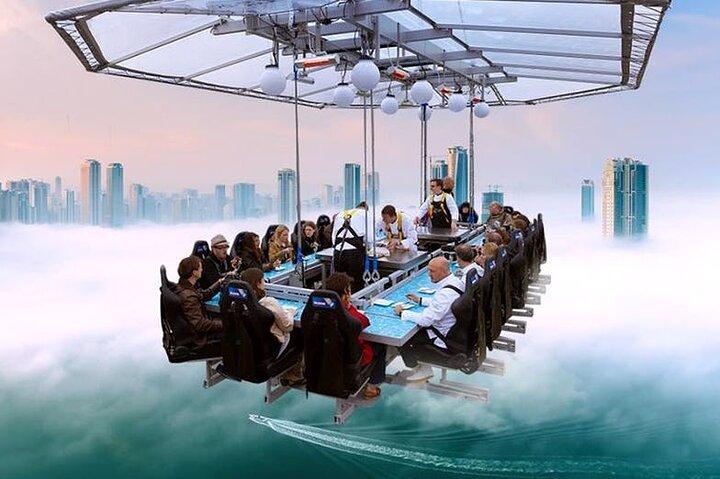 Dinner In The Sky in der Dubai Marina mit optionalen Transfers