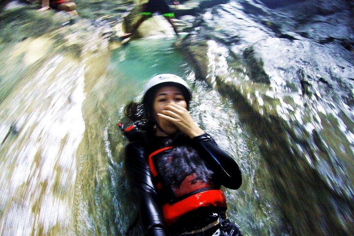 Heldags Shark Watching och Canyoneering i Cebu