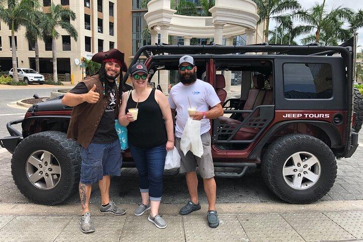 Pirate Jeep Sightseeing Äventyr!