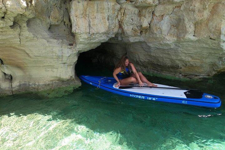 Stand-Up Paddleboard og Multi-Surprise Elements Tour på Kreta