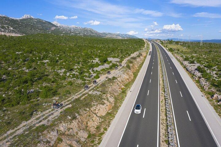 Mountain Quad Buggy ATV Adventure From Zadar