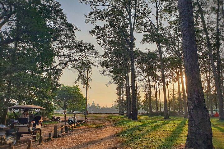 Tour privato di Angkor Sunrise e Major Temples con autista di auto SUV di lingua inglese