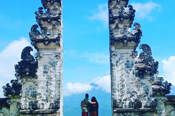 Puerta del cielo de Lempuyang, Tirta gangga y cascada tukad cepung