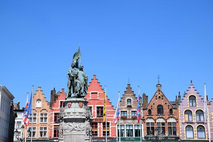 Tour da Bruxelles a Bruges e Gand in treno e in battello