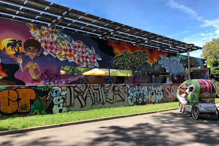 Tour di arte urbana: Geneva TaxiBike