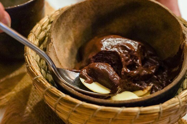 Quito cacao geïnspireerd gastronomisch proefmenu