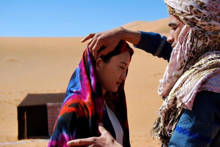 Tour privato di 3 giorni nel deserto di Merzouga da Marrakech