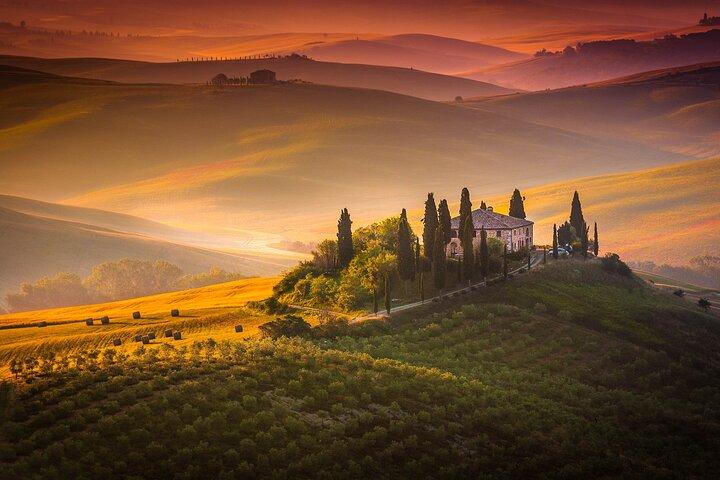 Lo mejor de la Toscana: Tour privado de día completo a Val D'Orcia