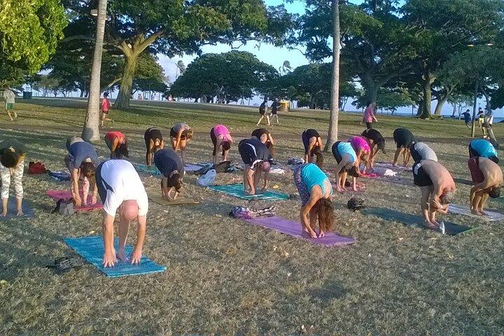 Sunset Yoga Flow at Magic Island