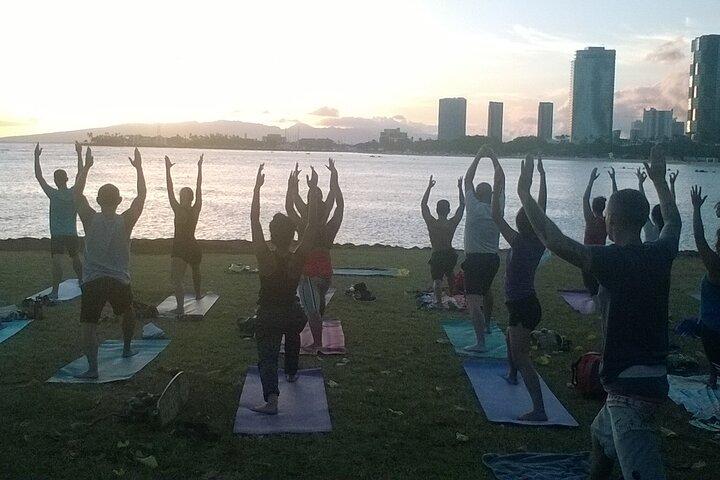 Sunset Yoga Flow at Magic Island
