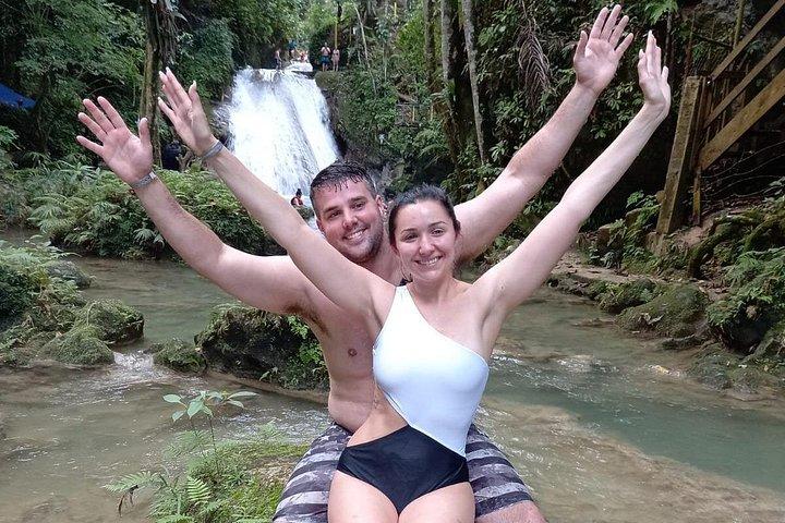 Blue Hole / Secret Falls Private Tour including Entry Fee
