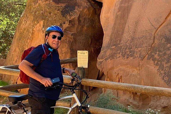 2 heures Moab Ebike Petroglyph Tour