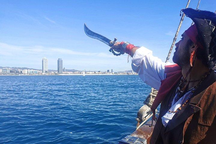 Barcelona Litoral Piratenschifffahrt
