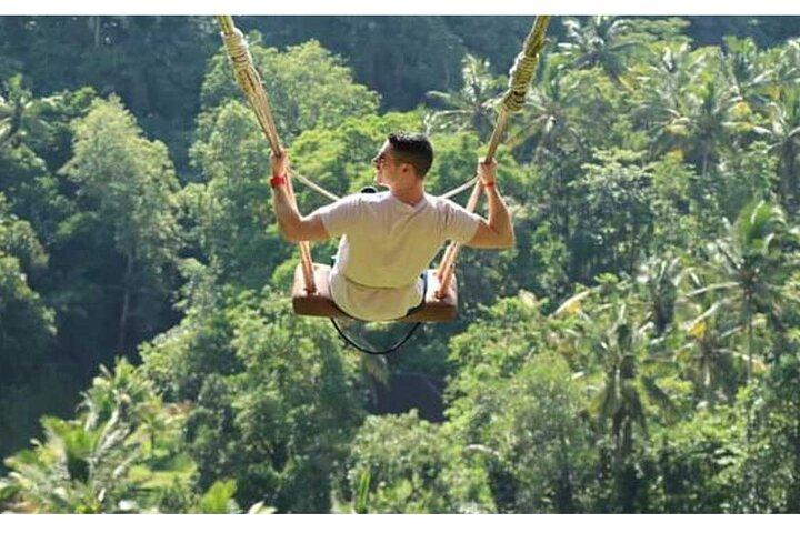Visite privée de Bali Swing et visite de temples à Bali