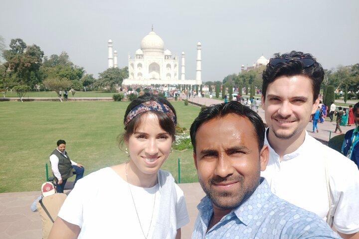 Tour por el Taj Mahal, el Fuerte de Agra y el Jardín Mehtab