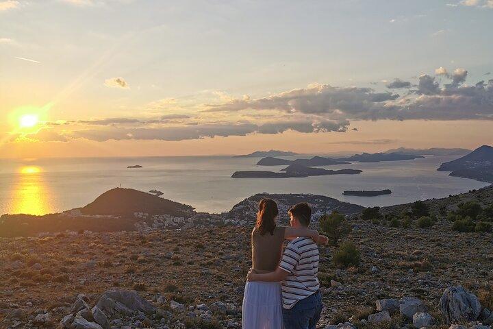 Dubrovnik sunset panorama & wine