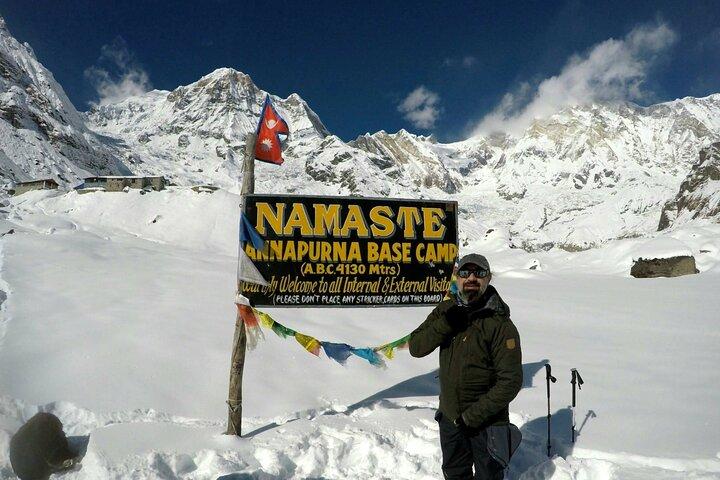 Trekking en el campamento base de Annapurna