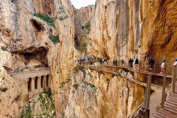 Caminito del Rey med afhentning fra Malaga City