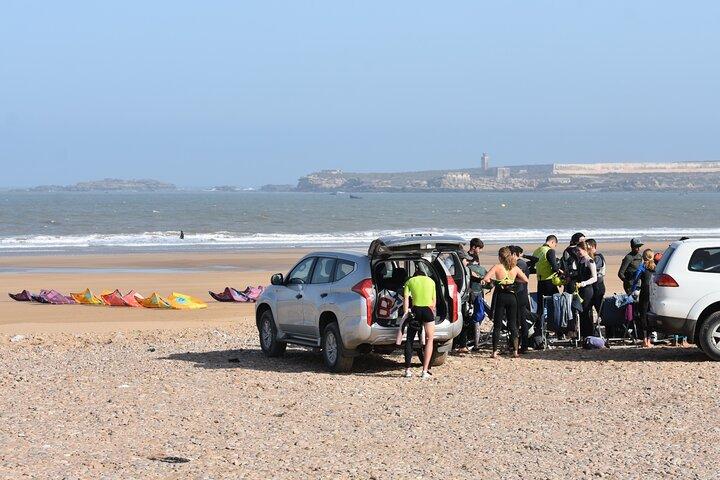 Leçon de groupe de kitesurf
