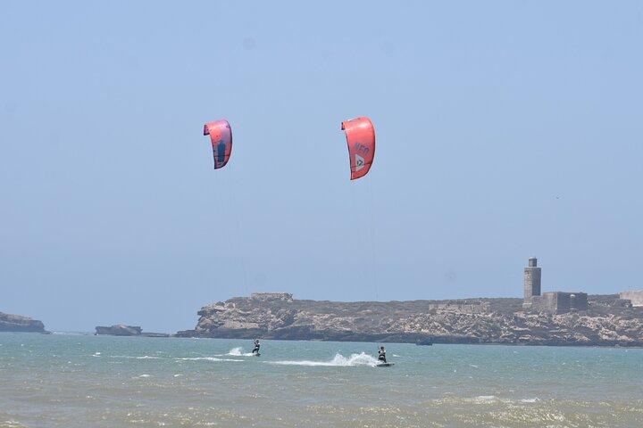 Leçon de groupe de kitesurf