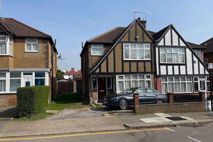 Visite de George Michael à Londres en taxi noir