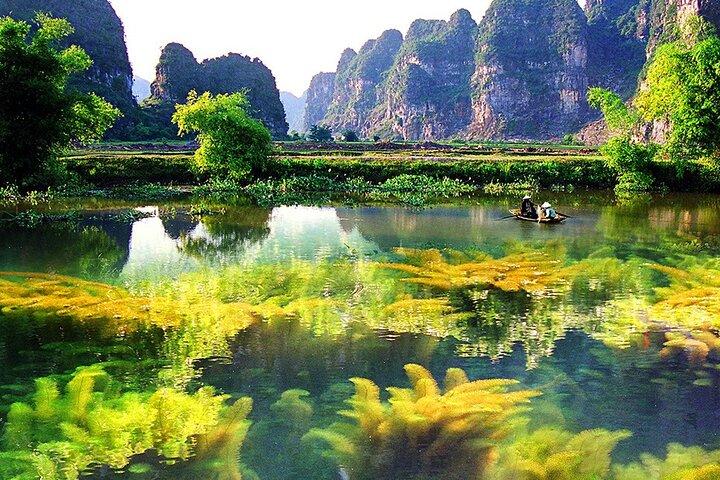 Ninh Binh 1 day tour UNESCO World Heritage: BAI DINH PAGODA - TRANG AN -MUA CAVE