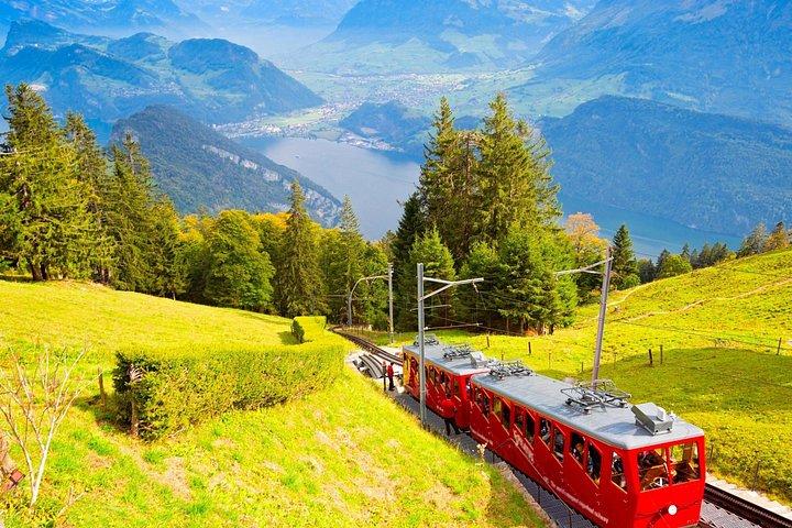Excursion to Mount Pilatus - The Golden Round Trip from Lucerne