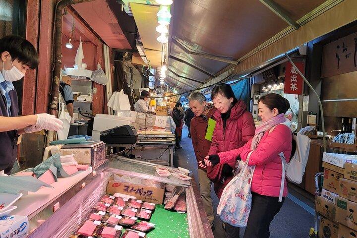 築地市場の朝食ツアー