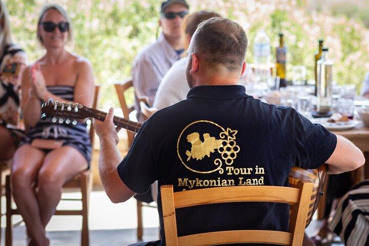 Tur og vinsmagning i Mykonian Land