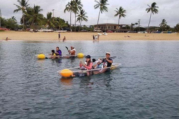 Clear Bottom Kayak - Guaranteed to see Turtles!