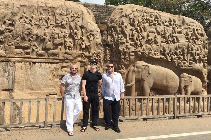 Kanchipuram & Mahabalipuram Tour fra Chennai
