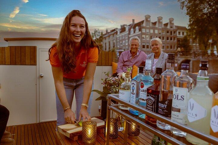 Crociera serale ad Amsterdam con bar a bordo