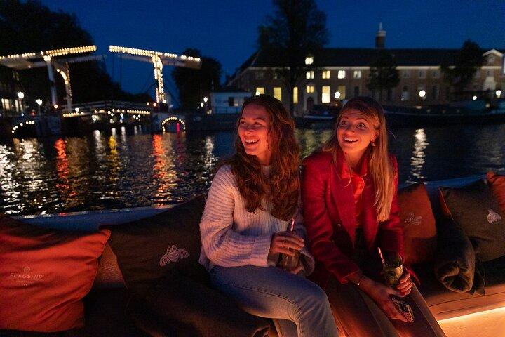 Crociera serale ad Amsterdam con bar a bordo