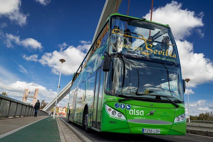 Hop-on hop-off bustour door Sevilla gedurende 48 uur