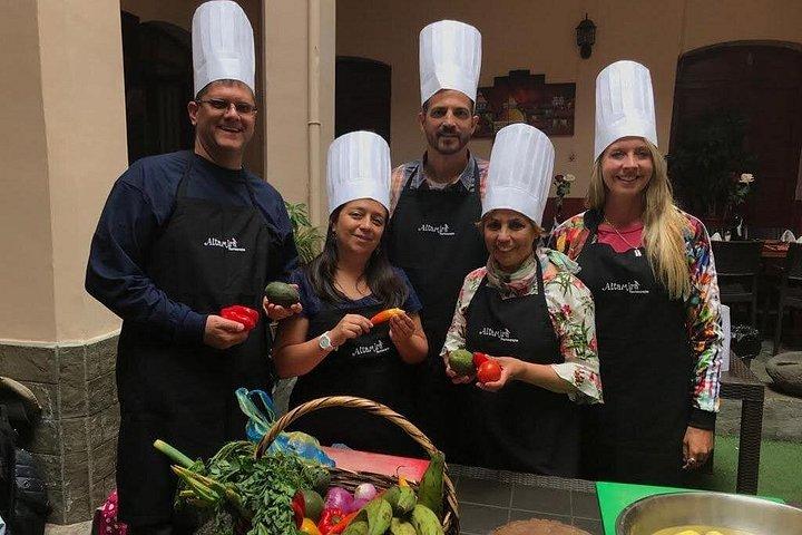 Quito Private and All Inclusive Cooking Class with Certified Chef