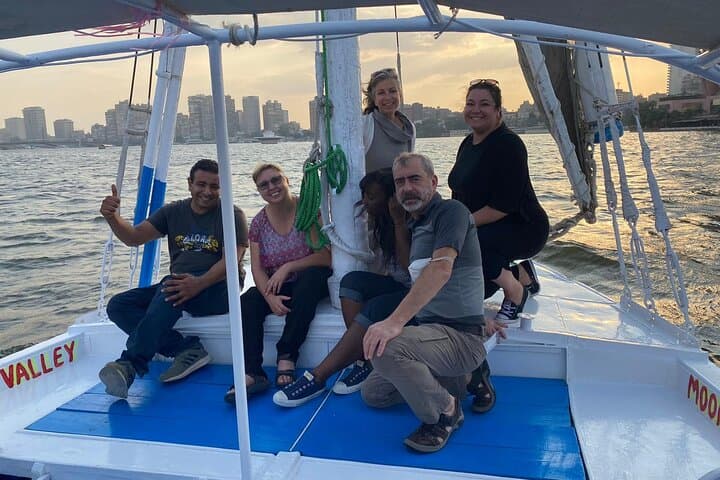 Full Day Tour Giza Pyramids, Sphinx and Egyptian Museum &Felucca