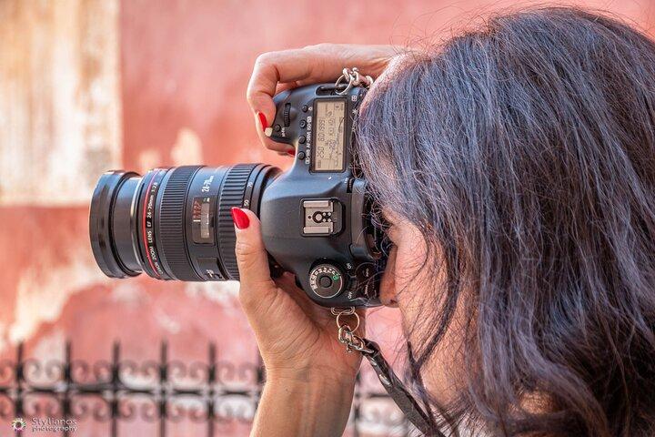 Oficina de fotografia e passeio na cidade velha de Corfu